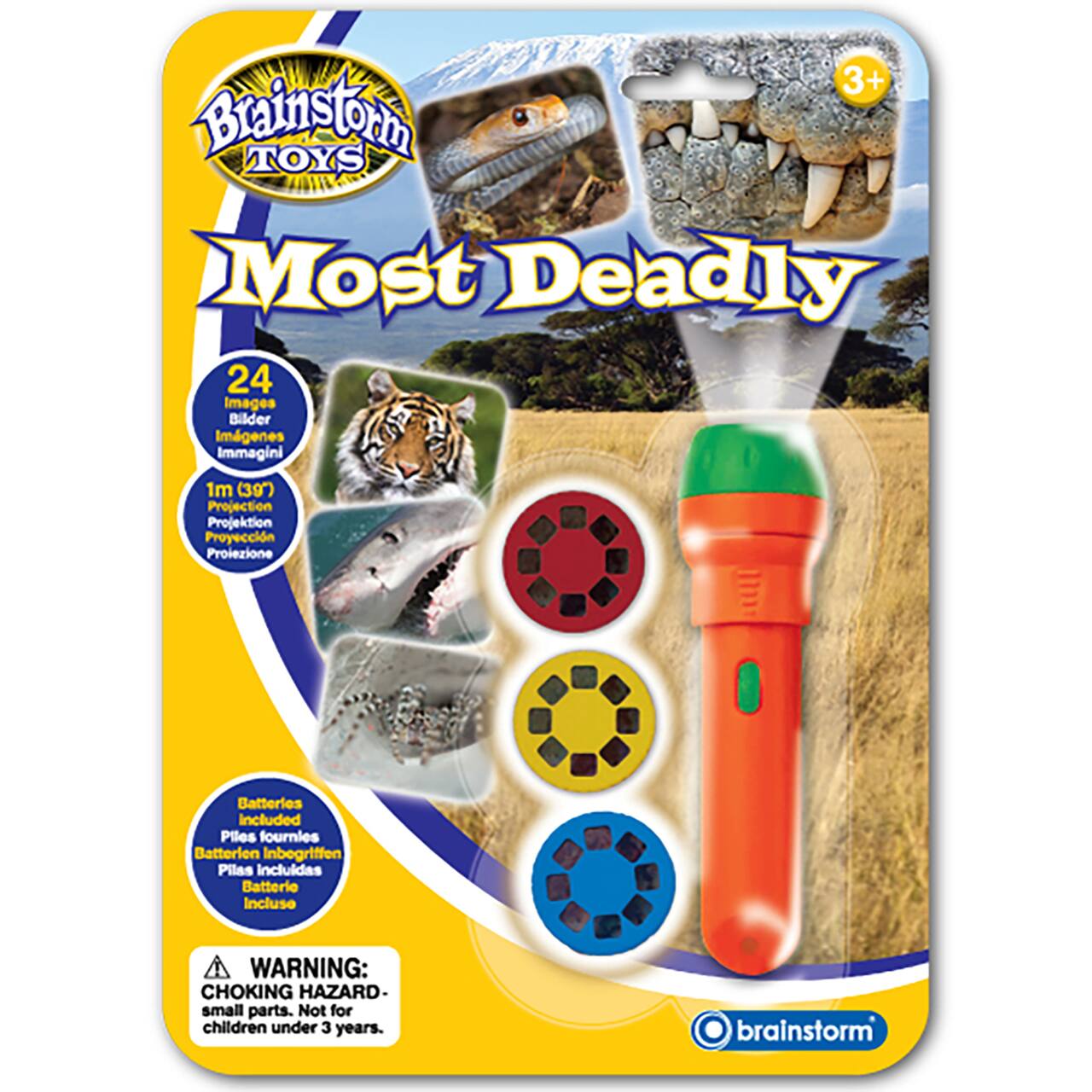 Brainstorm Toys Most Deadly Flashlight & Projector